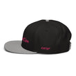 Motivation In Star Rose Quartz Embroidery on Snapback Cap