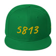 5813 In Gold Embroidery on Snapback Cap