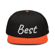 Best In Diamond Embroidery on Snapback Cap