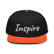 Inspire In Diamond Embroidery on Snapback Cap