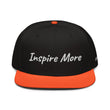 Inspire More In Diamond Embroidery on Snapback Cap