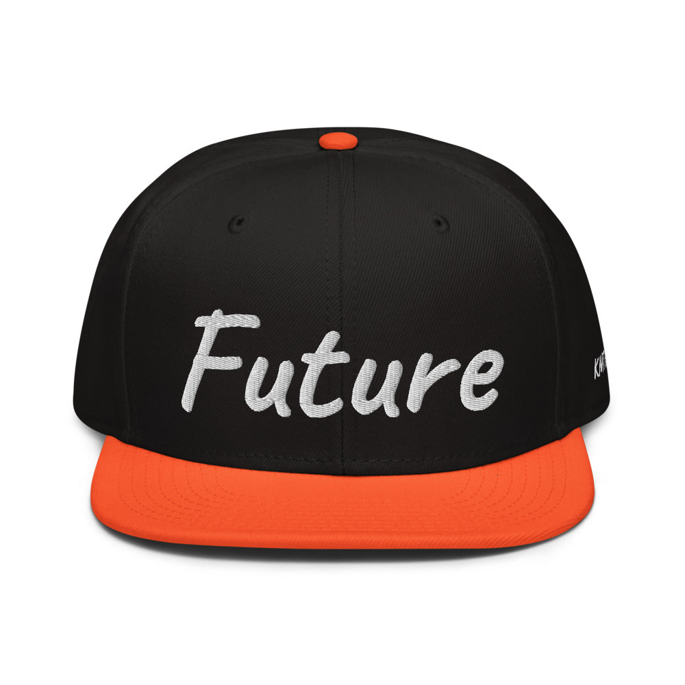 Future In Pearl Embroidery on Snapback Cap