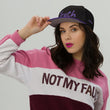 Truth In Amethyst Embroidery on Snapback Cap