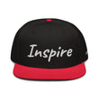 Inspire In Diamond Embroidery on Snapback Cap