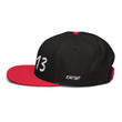 5813 In Pearl Embroidery on Snapback Cap