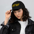 KMTWF In Gold Embroidery on Snapback Trucker Hat