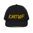 KMTWF In Gold Embroidery on Snapback Trucker Hat