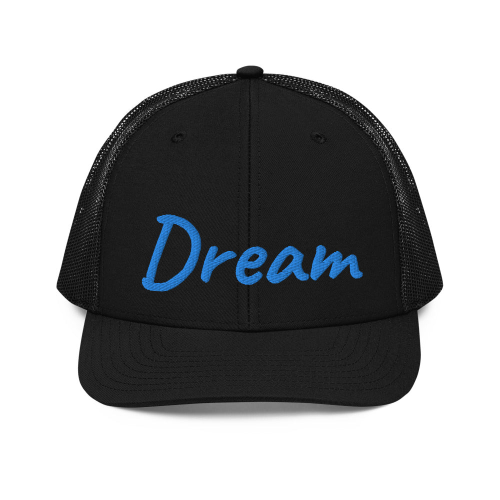 Dream In Sapphire Embroidery on Snapback Trucker Hat