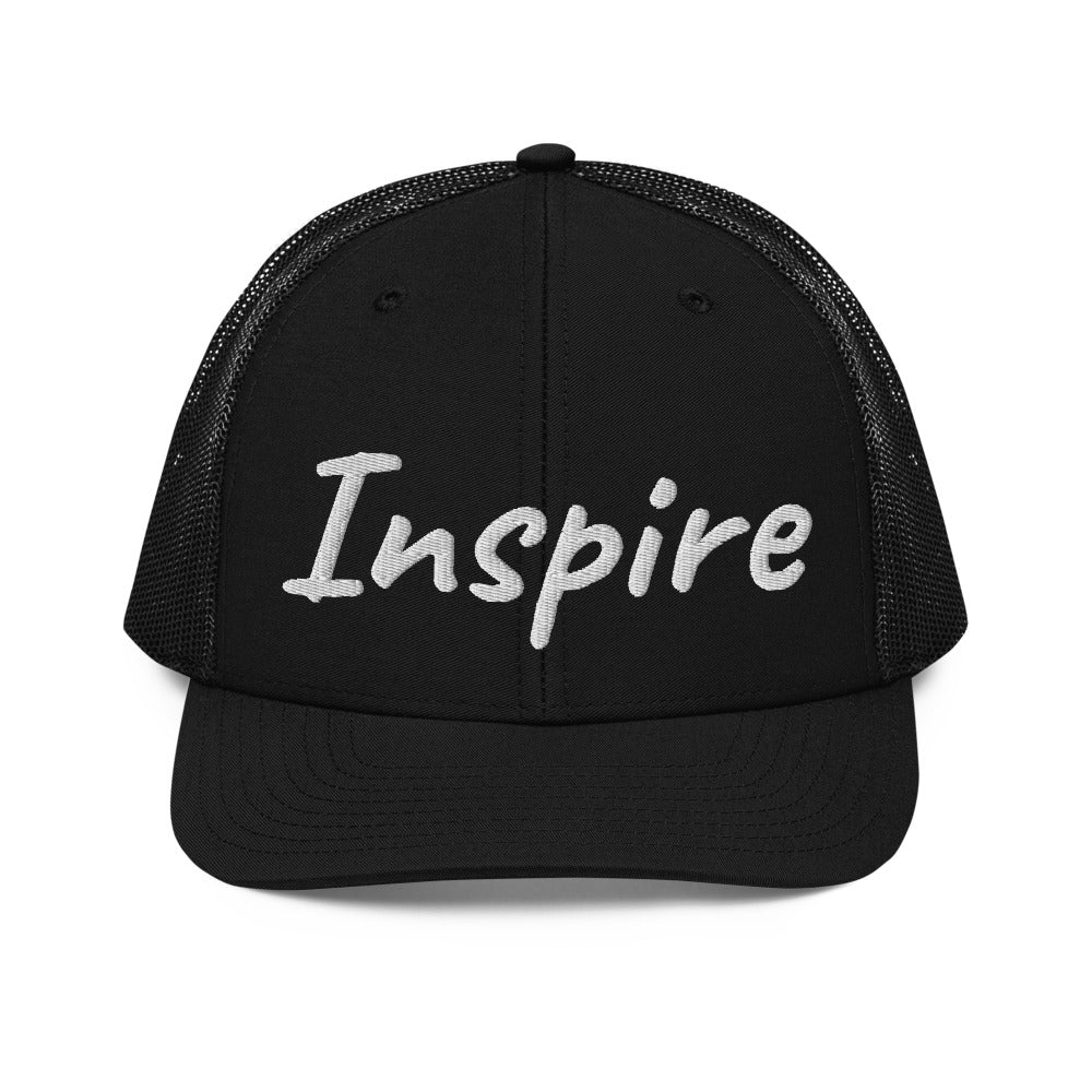 Inspire In Diamond Embroidery on Snapback Trucker Hat