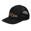 Listen In Copper Embroidery on Snapback Trucker Hat