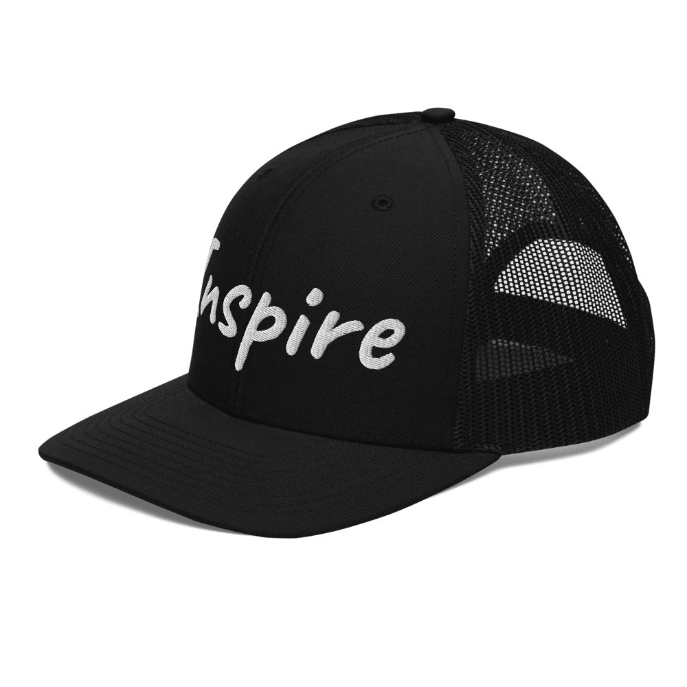 Inspire In Diamond Embroidery on Snapback Trucker Hat