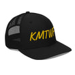 KMTWF In Gold Embroidery on Snapback Trucker Hat