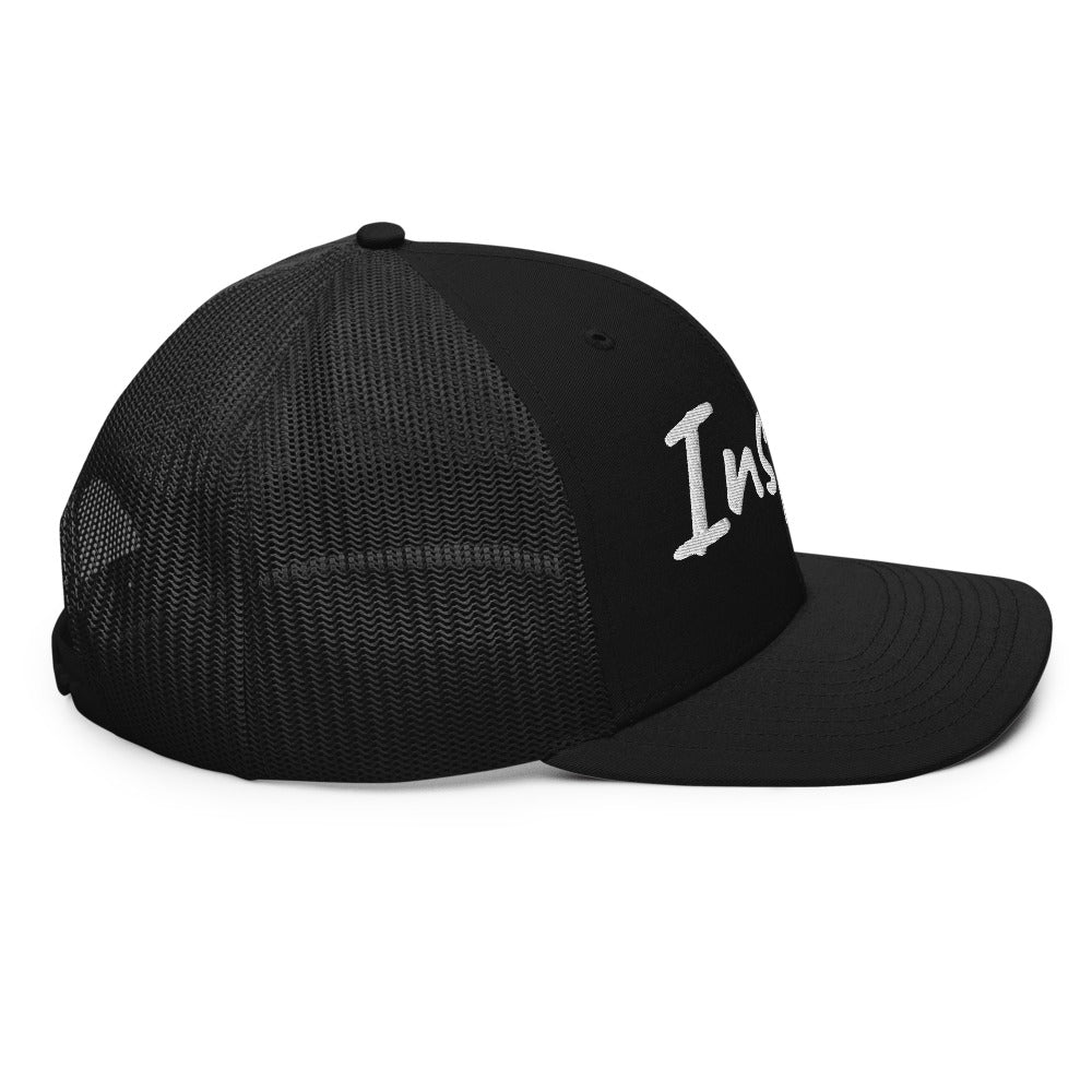 Inspire In Diamond Embroidery on Snapback Trucker Hat