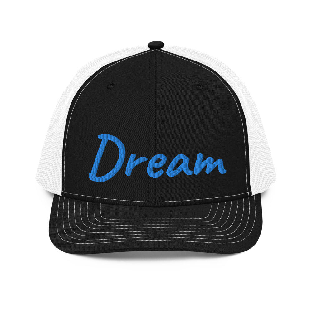 Dream In Sapphire Embroidery on Snapback Trucker Hat