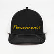 Perseverance In Gold Embroidery on Snapback Trucker Hat