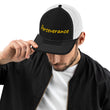 Perseverance In Gold Embroidery on Snapback Trucker Hat