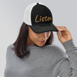 Listen In Copper Embroidery on Snapback Trucker Hat