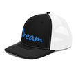 Dream In Sapphire Embroidery on Snapback Trucker Hat