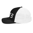 5813 In Pearl Embroidery on Snapback Trucker Hat