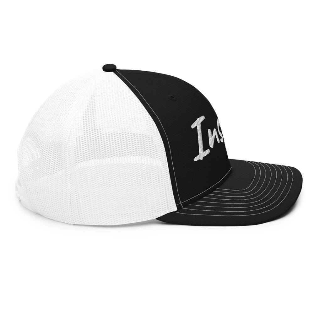 Inspire In Diamond Embroidery on Snapback Trucker Hat