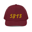 5813 In Gold Embroidery on Snapback Trucker Hat