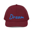 Dream In Sapphire Embroidery on Snapback Trucker Hat