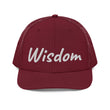 Wisdom In Marble Embroidery on Snapback Trucker Hat