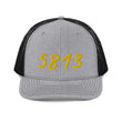 5813 In Gold Embroidery on Snapback Trucker Hat