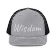 Wisdom In Marble Embroidery on Snapback Trucker Hat