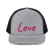 Love In Star Rose Quartz Embroidery on Snapback Trucker Hat