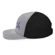 Truth In Amethyst Embroidery on Snapback Trucker Hat