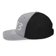 5813 In Pearl Embroidery on Snapback Trucker Hat