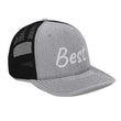 Best In Diamond Embroidery on Snapback Trucker Hat