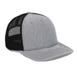 Lead In Silver Embroidery on Snapback Trucker Hat