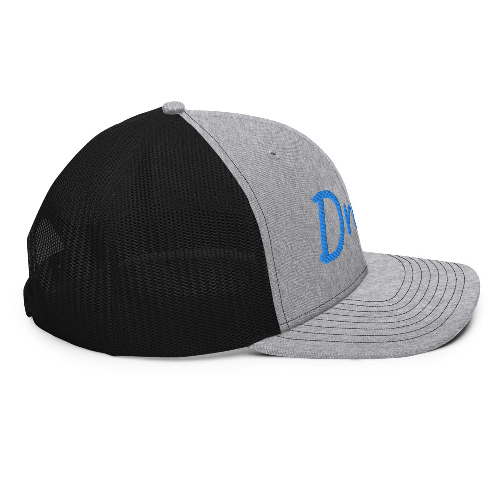 Dream In Sapphire Embroidery on Snapback Trucker Hat