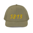 5813 In Gold Embroidery on Snapback Trucker Hat