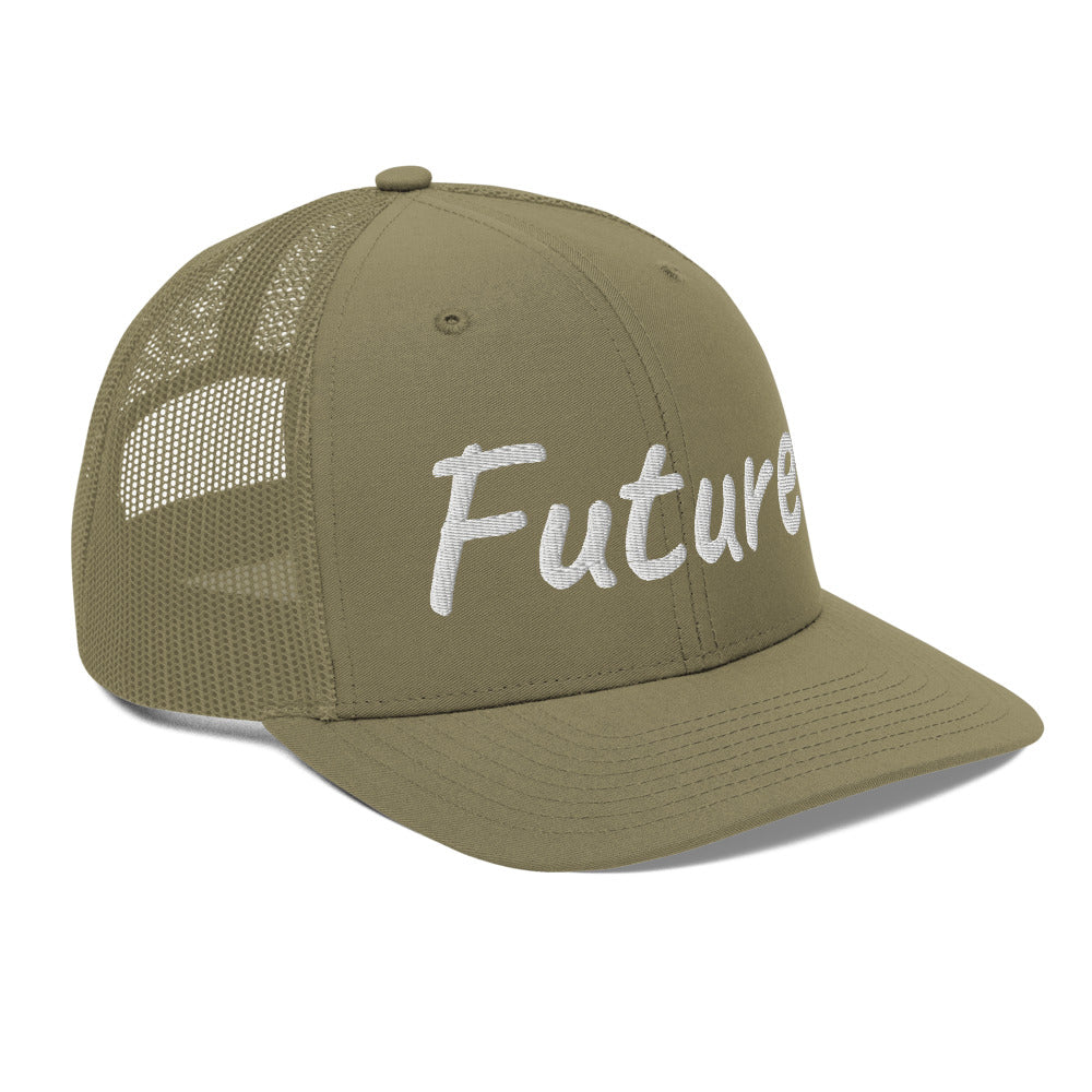 Future In Pearl Embroidery on Snapback Trucker Hat