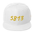 5813 In Gold Embroidery on Snapback Cap