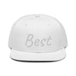 Best In Diamond Embroidery on Snapback Cap