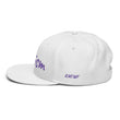 Truism In Amethyst Embroidery on Snapback Cap