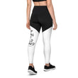 Charcoal Sketch Dreaming To Keep Moving The World Forward on Women's Sports Leggings