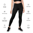 Binary Instructions To Keep Moving The World Forward With Venusian Earth In Green on Women's Sports Leggings