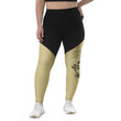 Matsuo Basho Haiku With Bonsai on Women's Sports Leggings