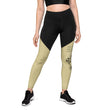 Matsuo Basho Haiku With Bonsai on Women's Sports Leggings