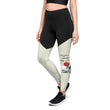 Future Is Bright Haiku With Mountain Sun on Women's Sports Leggings