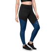 Believe To Win Haiku With Sun Tree on Women's Sports Leggings