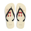 Descendants Need Ancestors Haiku With Pagoda on Flip Flops