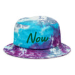 Now In Emerald Embroidery on Tie-Dye Bucket Hat