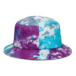 Keep Moving The World Forward In Gold Embroidery on Tie-Dye Bucket Hat