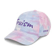 Truism In Amethyst Embroidery on Tie-Dye Hat